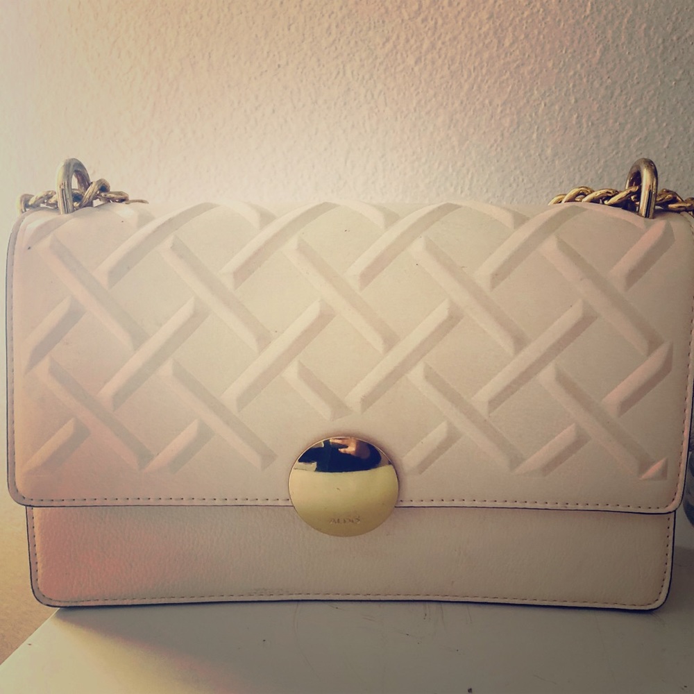 ALDO WHITE PURSE